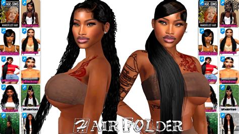 Afro Hair Sims Cc Sims Hair Sims Body Mods Sims Mods Sims