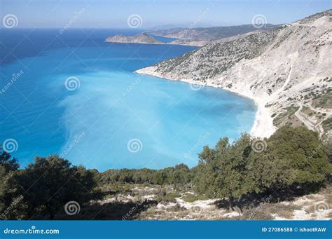 Panorama Of Ionian Sea Stock Photo Image Of Mountain 27086588