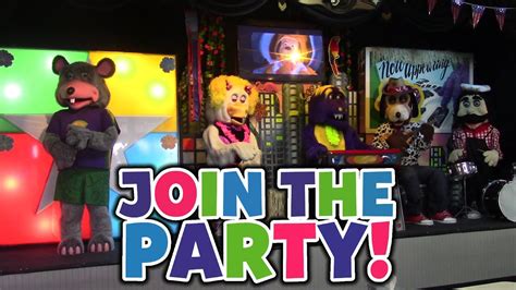 Chuck E Cheese Join The Party Staten Island Ny Youtube