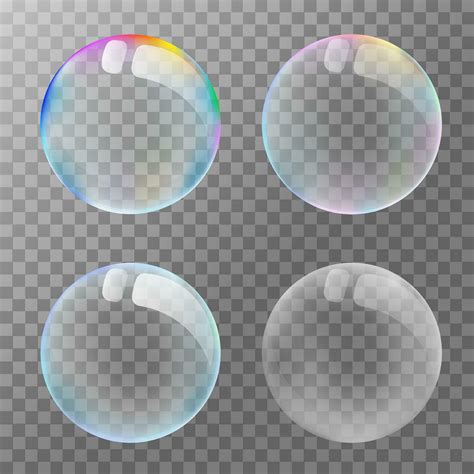 set of soap bubbles vector illustration 29177894 Vector Art at Vecteezy