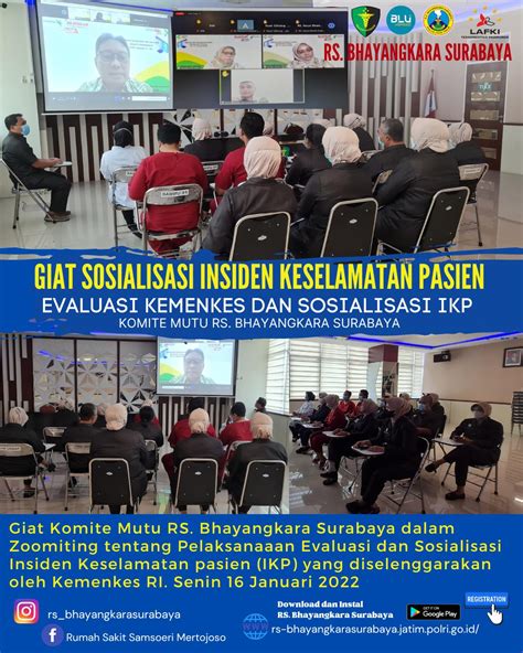 RS Bhayangkara Surabaya Kegiatan Evaluasi Dan Sosialisasi Pelaporan