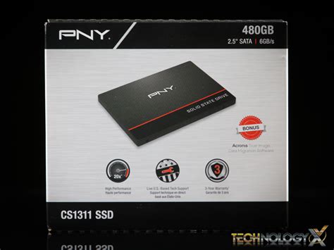 PNY CS1311 SSD Review 480GB An Easy HDD To SSD Upgrade Technology X