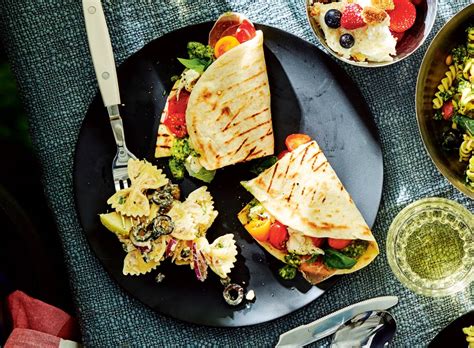 Gegrilde Piadina Met Parmaham Mozzarella Recept Allerhande Albert