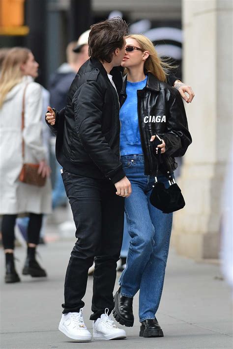 nicola peltz and brooklyn beckham pack on the pda while out in new york ...