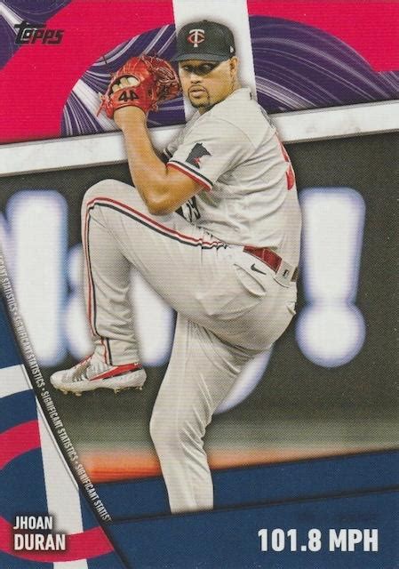 2024 Topps Significant Statistics SS 19 Jhoan Duran Trading Card