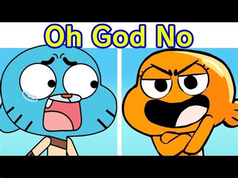 Friday Night Funkin Oh God No Remix Gumball Vs Darwin The