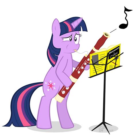 My Little Pony Plays The Bassoon Bassoon Bassoon Music Band Nerd