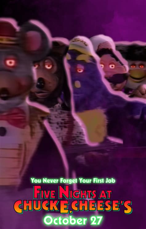 Five Nights At Chuck E Cheeses Poster By Juanjocrespo On Deviantart