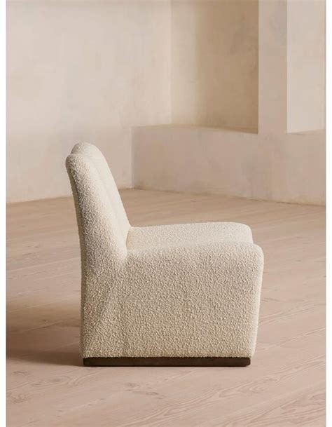 Lovett Armchair Boucle Natural Soho Home