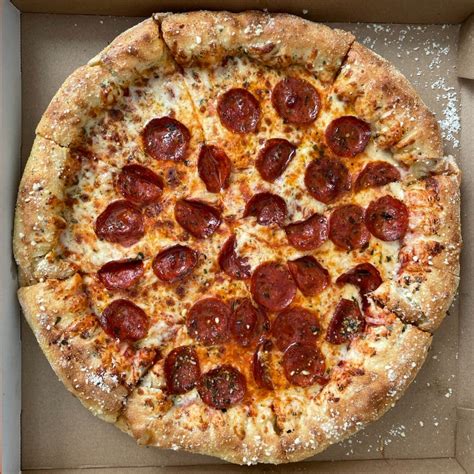 Little Caesars Pepperoni And Cheese Stuffed Crust Pizza