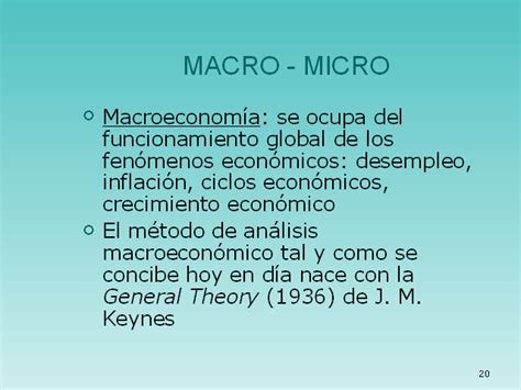 Concepto De Macroeconomía Según Varios Autores