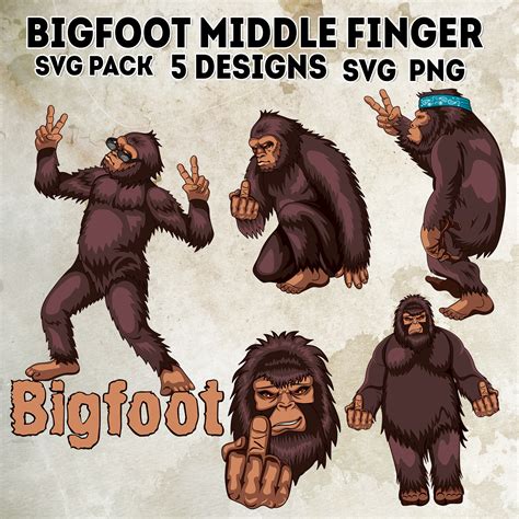 Bigfoot Fishing Svg Masterbundles