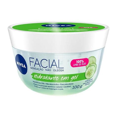 Creme Facial Nivea Hidratante em Gel Ácido hialurônico e Pepino 100g