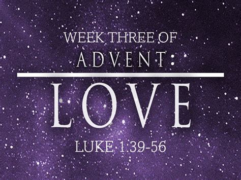 Sermon: "Week Three of Advent: LOVE" - Millgrove Bible Church ...