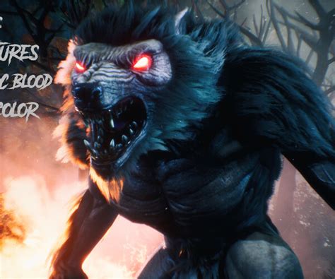 ArtStation - Savage Werewolf (UE) | Game Assets