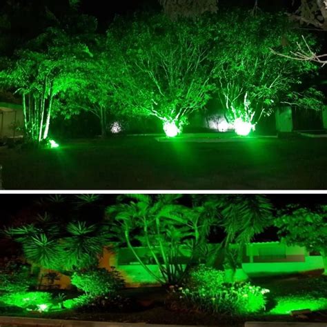 Espeto Led Jardim W Luz Verde Bivolt Kian Tua Casa Ferragem