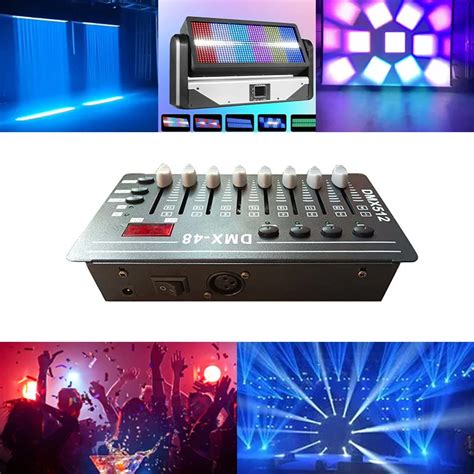 Sahne K Led Mini Dmx Kontrol Led Par K Dj Konsol Hareketli Kafalar