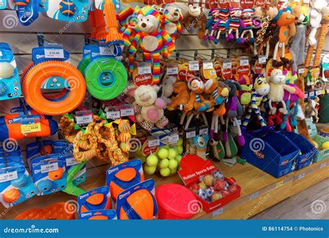 Dog Toys In Pet Shop Display Editorial Stock Image Image Of Pets