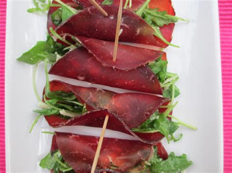 Bresaola, rocket and parmesan rolls | La Marcella – Italian Food and ...