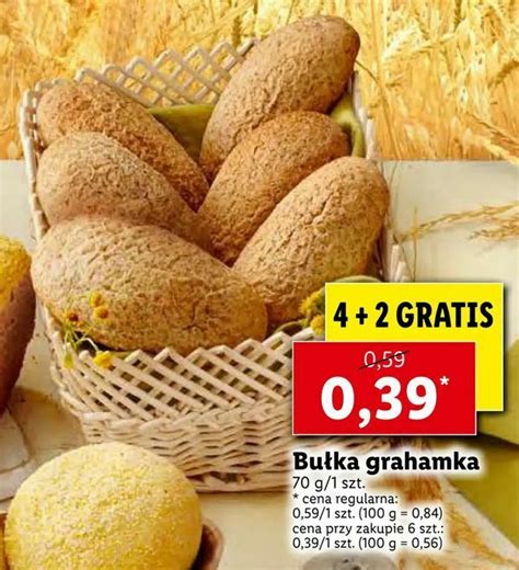 Promocja Bułka grahamka w Lidl