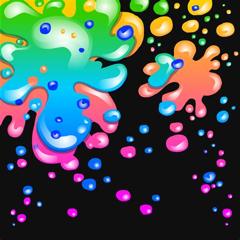 Neon Paint Splatter Wallpapers Top Free Neon Paint Splatter