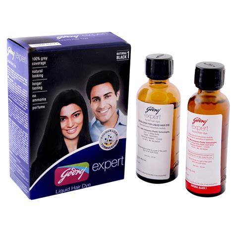 Godrej Expert Liquid Hair Dye Natural Black 40 45 Ml