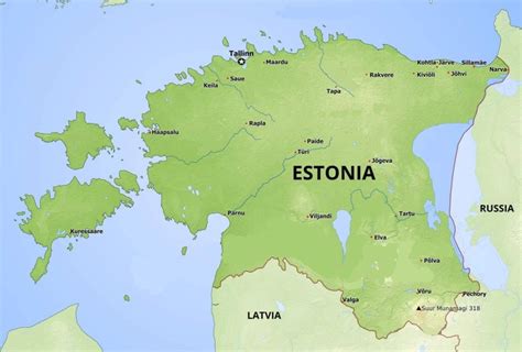 Estonia Physical Geography Quiz By Mucciniale