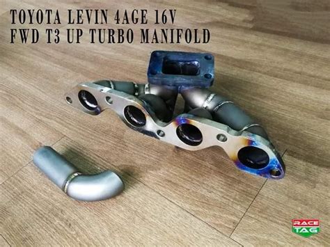 Toyota Liven 4age 16v Fwd T3 Tup Turbo Manifold Auto Accessories On