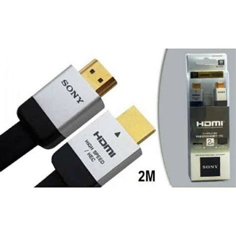 Jual Kabel HDMI Sony 2meter Kualitas 4K Pipih HQ Shopee Indonesia