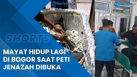 Viral Video Mayat Hidup Lagi Di Bogor Saat Peti Jenazah Dibuka Pihak