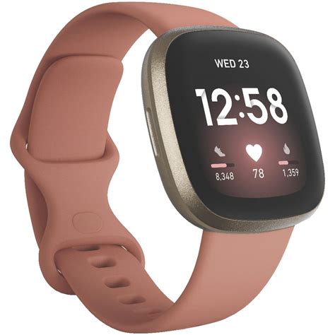 Fitbit Versa Rose Gold With White Band Atelier Yuwa Ciao Jp