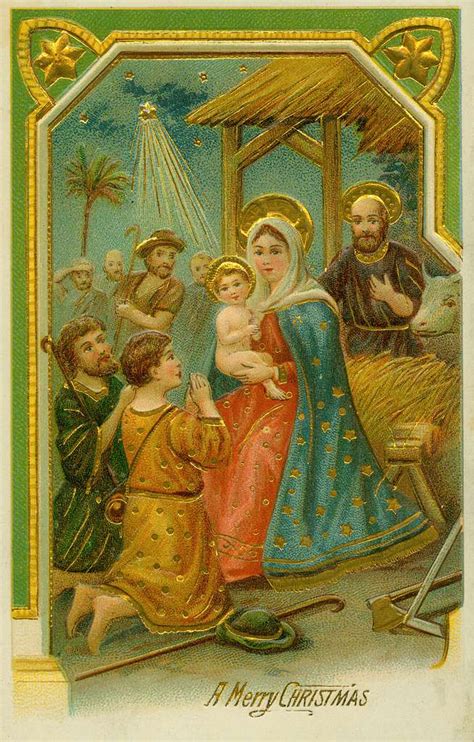 A Merry Christmas Nativity Scene Picryl Public Domain Media Search Engine Public Domain