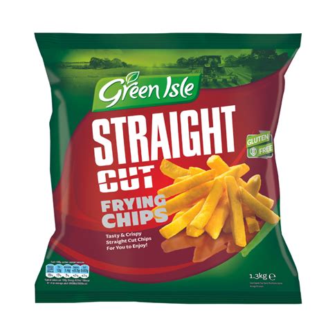 Straight Cut Frying Chips Green Isle