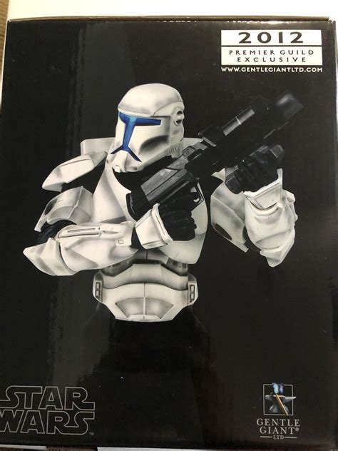 Star Wars Gentle Giant 2012 Guild Exclusive Republic Commando Mini Bust Light Up Ebay