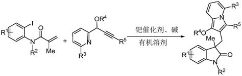 一种氧化吲哚类化合物及其制备方法和应用