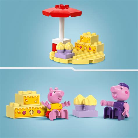 Lego Duplo Peppa Pig Boat Trip Set Smyths Toys Uk