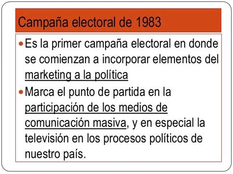 Campaña Electoral 1983