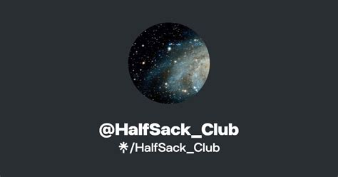 Halfsack Club Instagram Tiktok Twitch Linktree