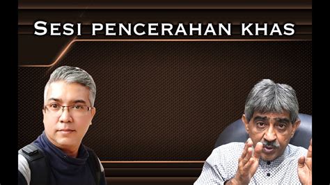 PEMBERITAHUAN SESI PENCERAHAN KHAS BERSAMA HANIFF KHATRI YouTube