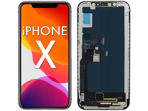 WYŚWIETLACZ LCD EKRAN SZYBKA DOTYK DO IPHONE X 10 A1865 A1901 A1902