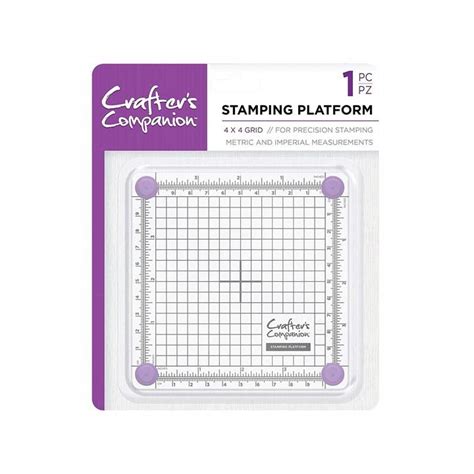 Crafters Companion Stamping Platform Inchx Inch Paper House Of