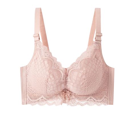 Wreesh Push Up Bras For Women Solid Lace Lingerie Bras Plus Size