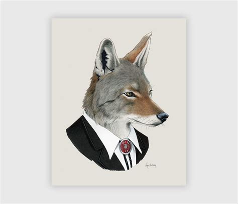 Berkley Illustration - Coyote at buyolympia.com