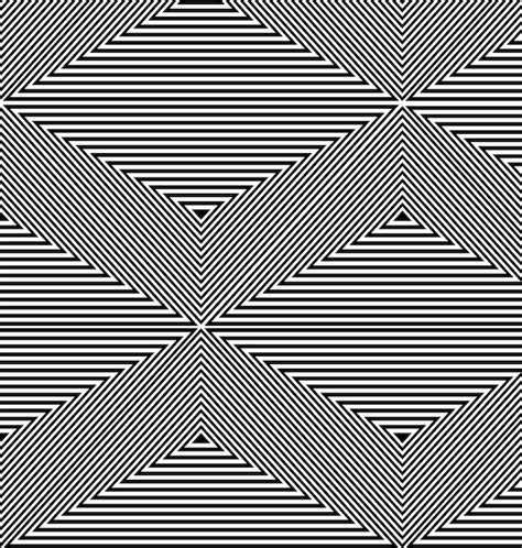 Premium Vector Black And White Kinetic Background Made With Triangles