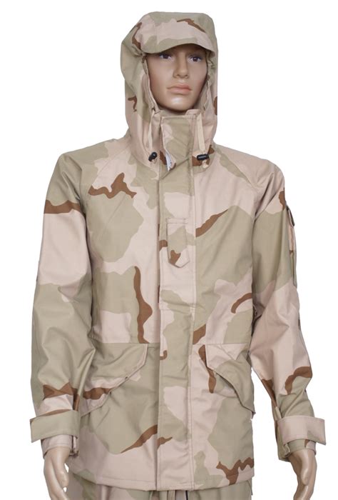 GI US Military Gen L Desert Goretex Parka Military Stripes