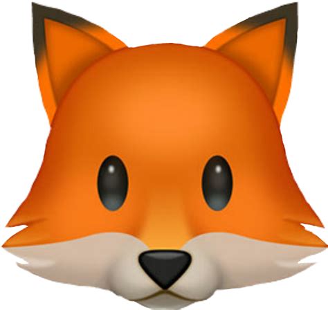 Fox Emoji Png PNG Image