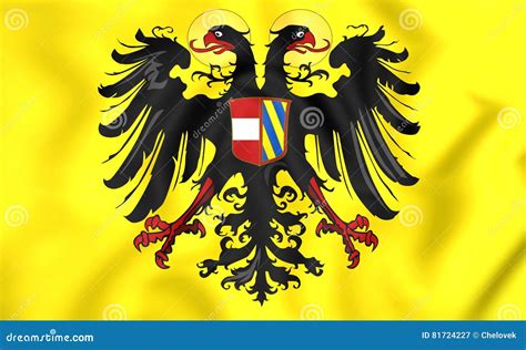 Holy Roman Empire Flag Stock Illustration Illustration Of Deutch