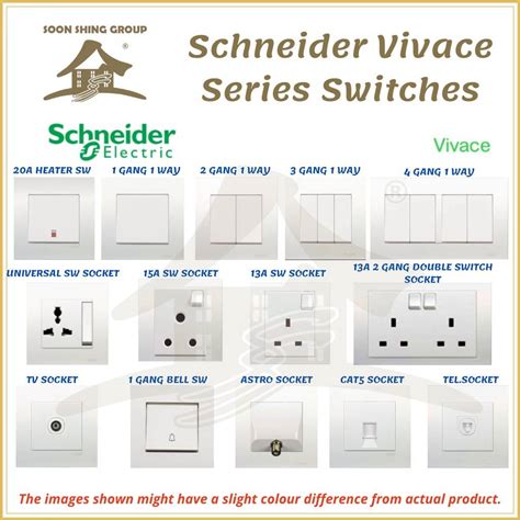 Schneider Vivace Series White Switches And Sockets Full Range