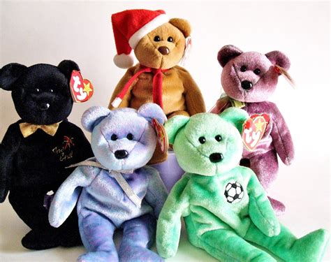 Ty Beanie Babies, Ty Bears, Plush Bears, Stuffed Animals, Retired ...