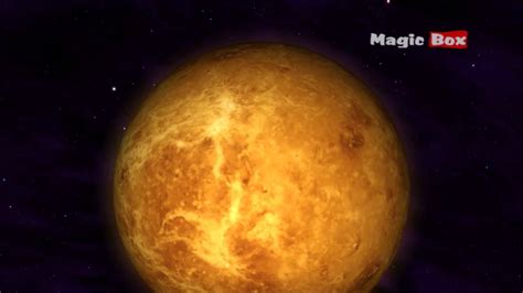 Venus The Solar System Animation Educational Videos For Kids Youtube